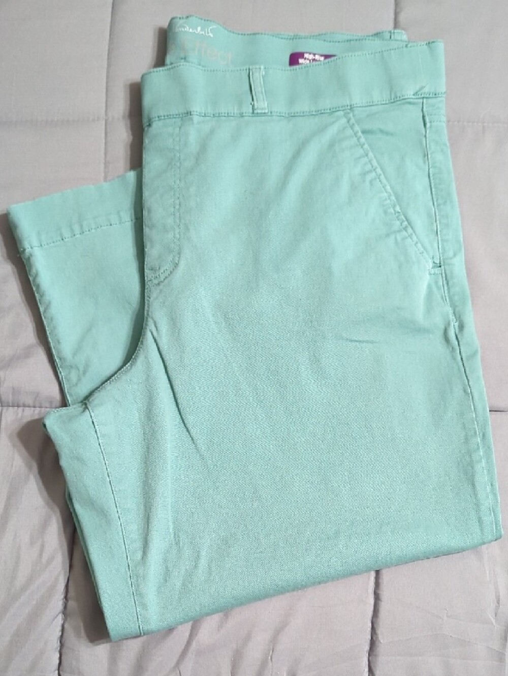 Gloria Vanderbilt Wide Leg Crop